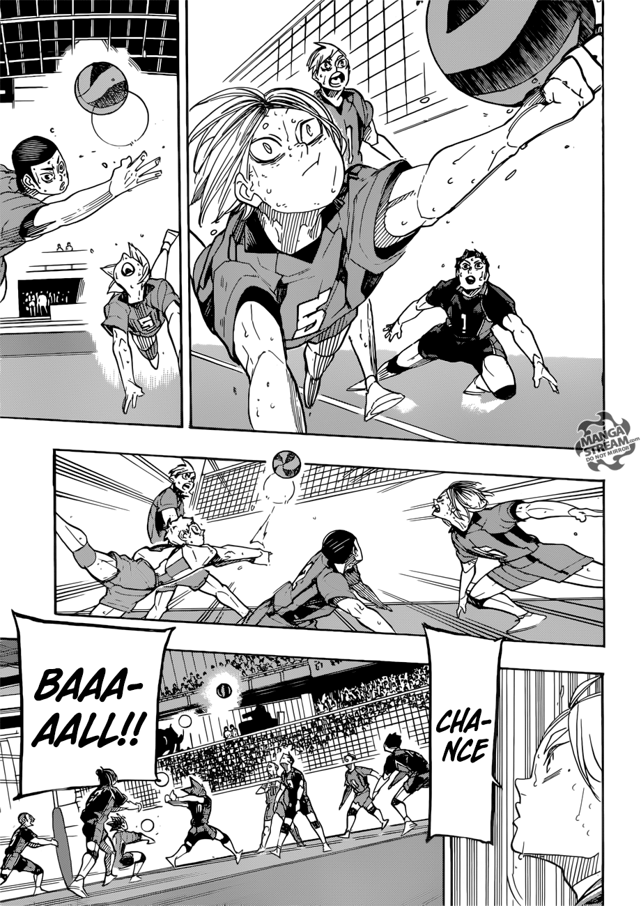 Haikyuu!!, Chapter 324 image 06